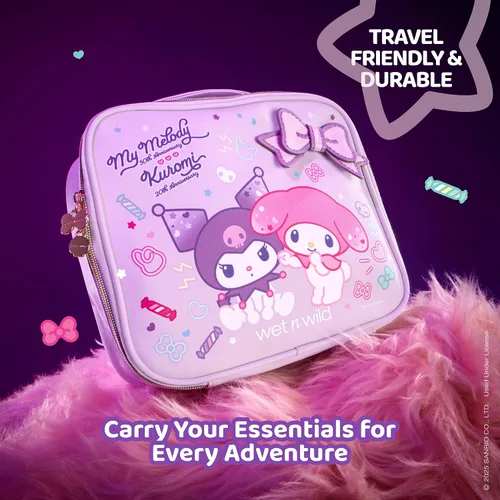 Vista 4 de wet n wild Bolsa de maquillaje My Melody and Kuromi