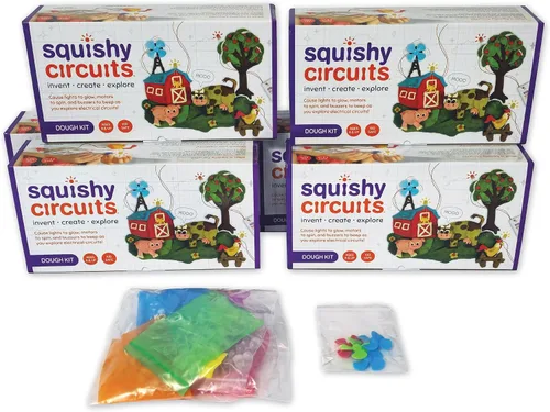 Vista 10 de Squishy Circuits Kit de lujo - Explora circuitos eléctricos con masa de juego - Kits de ciencia STEM para edades de 8 a 12 años - Diversión