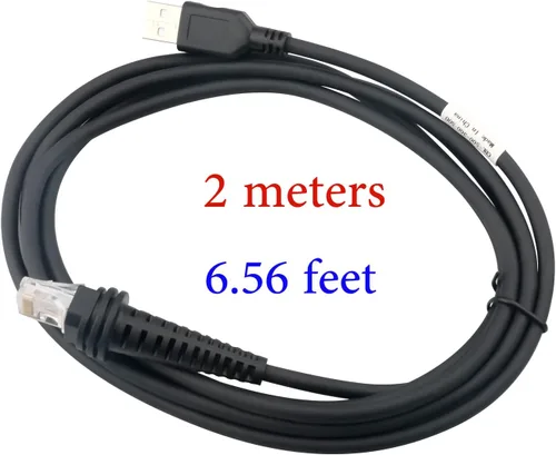 Vista 6 de VOTTAN Accesorios para escáner de código de barras, cable RJ45 a USB, compatible con lector de códigos de barras Honeywell 3800G 3820 3200 3900i