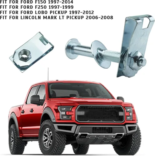 Vista 2 de Kit de tornillos de montaje para caja de camioneta compatible con Lincoln Mark LT F150 F250 Lobo 1997-2014 Reemplaza # 924-313 W708605S436