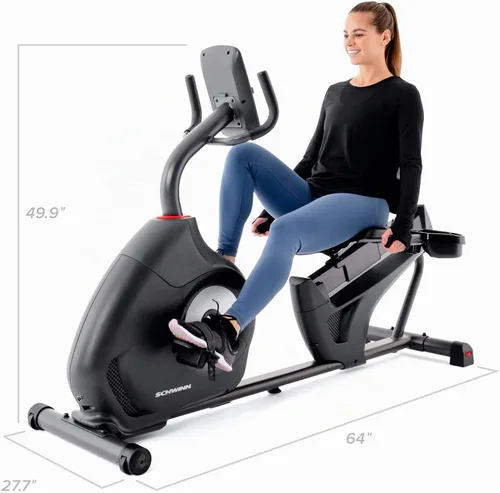 Vista 6 de Schwinn Fitness Serie de bicicletas reclinadas