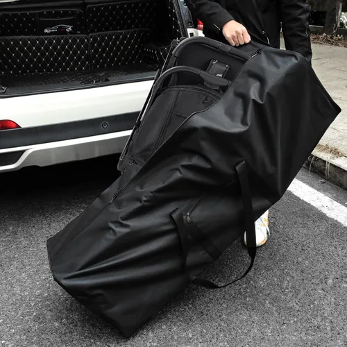 Vista 4 de Urbanstand Bolsa de Lona de Viaje de 48 Pulgadas Extra Grande para Equipo Deportivo, Bolsa de Almacenamiento para Árbol de Navidad de 7.5 Pies