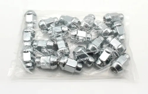 Vista 3 de TEMO 20 tornillos de bloqueo de rueda cromados de 0.472 in (15/32 pulgadas) x 0.049 in (3/64 pulgadas)
