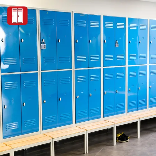 Vista 9 de iGotTech Cerradura de gimnasio resistente: candado de combinación de 4 dígitos