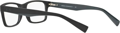 Vista 5 de AX ARMANI EXCHANGE Ax3038f Low Bridge Fit - Marco rectangular para gafas graduadas para hombre
