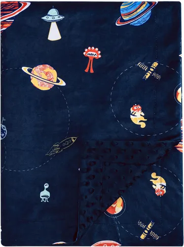 Vista 8 de PHF P Minky - Manta de bebé dinosaurio 30 x 40 pulgadas EE. UU
