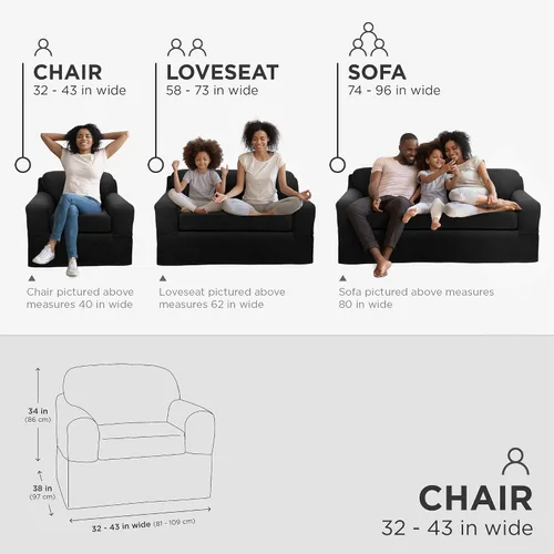 Vista 4 de MAYTEX Pixel - Funda ultrasuave para sofá