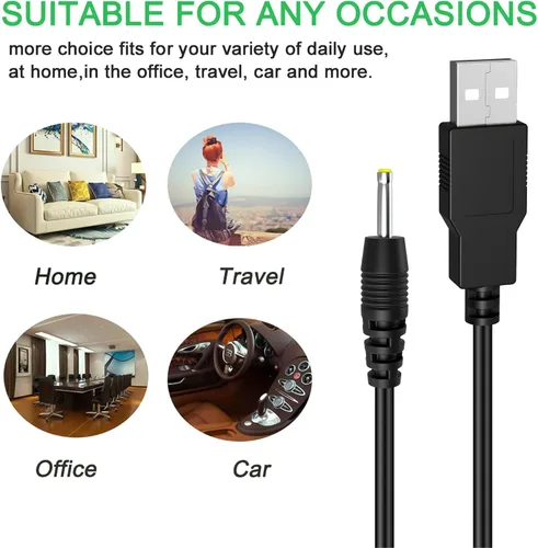 Vista 3 de Cargador de puerto USB PC Cable de plomo Fuente de alimentación compatible con Chuwi pad Mini V88