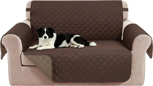 Vista 59 de Fundas para Silla Reclinable Reversibles Funda de Sofá para Mascotas Protector de Muebles Lazy Boy (Silla 23'', Beige/Beige)