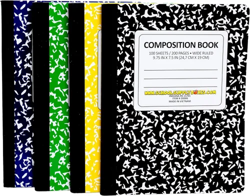 Vista 5 de Paquete de escritura para escuela primaria 1 caja – 51 piezas por caja School Supply Boxes – Productos esenciales para el regreso a clases