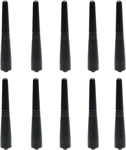 Vista 8 de Antena UHF Stubby - Antena corta compatible con Motorola HT750 HT1250 HT1550 CP200D CP200 PR400 EX500 EX600 CP040 Paquete de 2