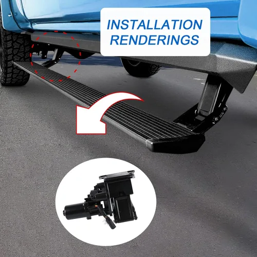 Vista 10 de DICMIC Motor de estribo izquierdo con soporte Compatible con Ford F150 2015-2020 Reemplazo# FL3Z-16A507-A