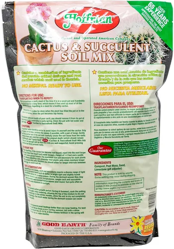 Vista 3 de Hoffman 10410 - Mezcla de suelo orgánico para cactus y suculentas, 10 cuartos