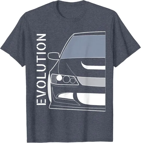 Vista 83 de Camiseta Evo 8 Design Turbo JDM Classic Legends, Negro, S