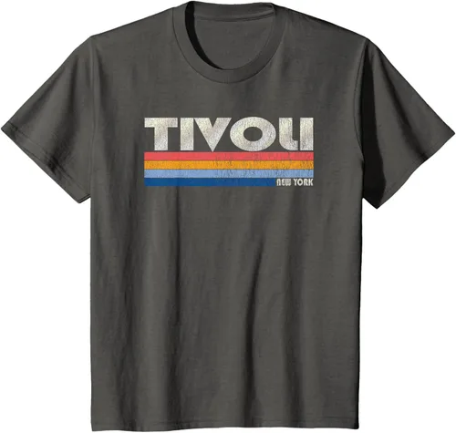 Vista 43 de Camiseta vintage de los años 80 estilo Tivoli NY