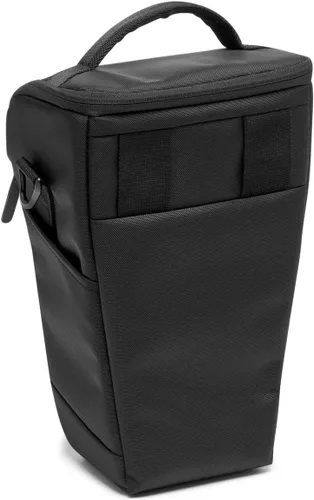 Vista 3 de Manfrotto Funda avanzada L III, funda para cámara, bolsa DSLR con lente, bolsa para cámara con soporte para trípode y cubierta para lluvia