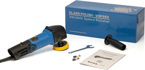 Vista 8 de Glass Polish Máquina pulidora rotatoria VSP860, pulidor rotatorio de velocidad variable