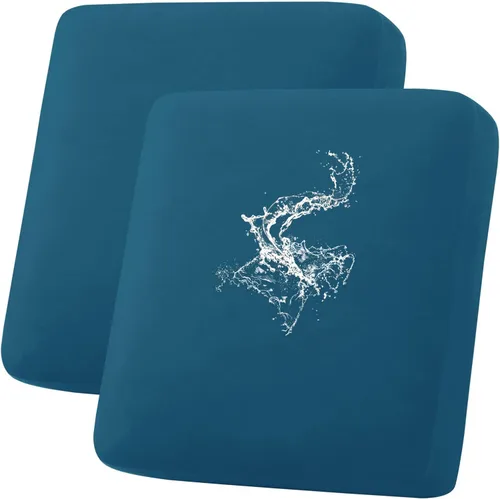 Vista 42 de hyha Fundas de cojín impermeables para sofá, funda elástica para asiento de sofá para perro, lavable, antideslizante, impermeable, fundas de cojín