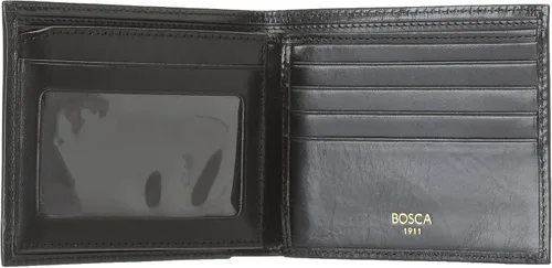 Vista 4 de Bosca Bifold con tarjetasolapa de identificación para hombre