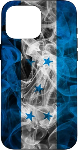 Vista 19 de Smoke Honduras Flag - Funda estilo nube hondureña ahumada para iPhone 17