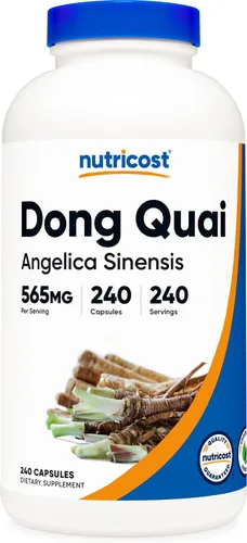 Vista 7 de Nutricost Dong Quai 565mg, 240 Cápsulas (2 Botellas)