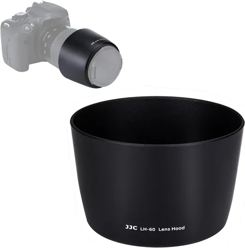 Vista 15 de JJC EW-60F Parasol reversible para lente Canon RF-S 18-150mm F3.5-6.3 is STM en EOS R7 R10 y para lente Canon EF-M 18-150mm F3.5-6.3 is STM en EOS