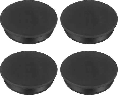 Vista 179 de MECCANIXITY - Tapones de silicona en forma de T (26mm, 1 pulgada de diámetro), color negro