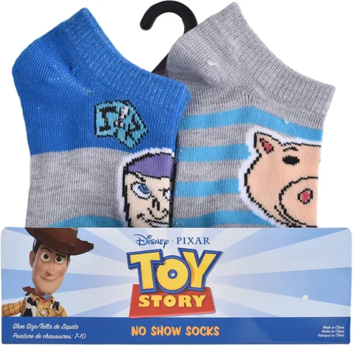 Vista 3 de TOY STORY Boys 10-pack No Show Socks