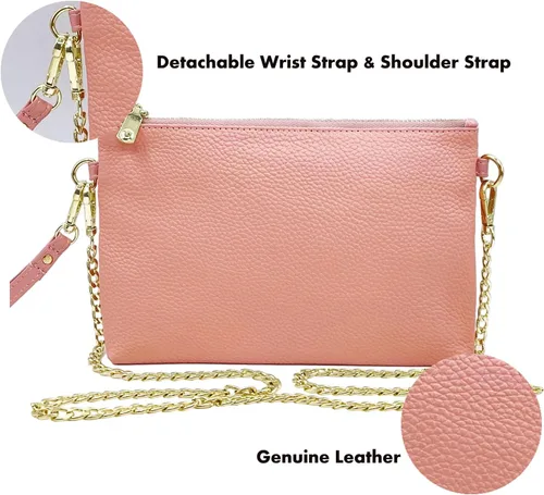 Vista 4 de Beurlike Monederos de paja para mujer, cartera de muñeca de playa, pequeña bolsa cruzada para niñas