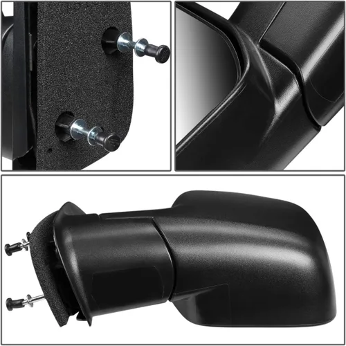 Vista 4 de DNA MOTORING OEM-MR-FO1320337 FO1320337 OE estilo manual del conductor/lado izquierdo espejo de puerta compatible con 08-09 E150 E250 E350 E450