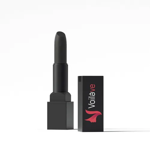 Vista 3 de VoilaVe Lápiz labial antiguo, color de larga duración, lápiz labial de textura cremosa, 0.11 onzas