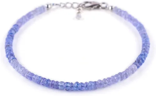 Vista 21 de Gifts For Women Shaded Beads Bracelets for Women, Natural Gemstone Handmade Full Beaded Jewelry, Birthstone, Crystals and Healing Stones 925