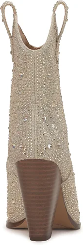 Vista 3 de Jessica Simpson Botín Cissely Western de moda para mujer