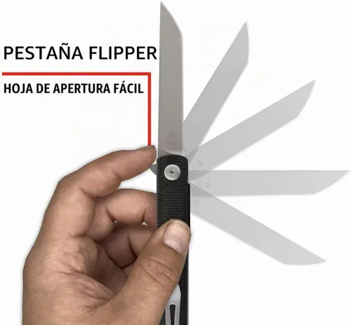 Vista 3 de Coast Founder's Collection SELECT Cuchillo plegable de bolsillo para llevar todos los días del caballero, hoja Tanto Negro