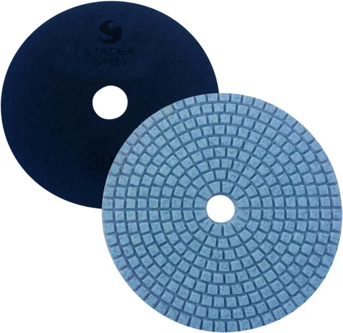Vista 6 de PPW101D Almohadillas de pulido de lijado de hormigón grano de 4 pulgadas 30 - Almohadillas de diamante para piso de mármol de terrazo de hormigón