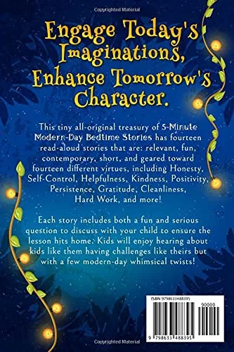 Vista 2 de 5-Minute Modern-Day Bedtime Stories For Building Character (Read Alouds for Kids Ages 4-8)