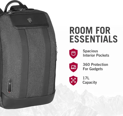 Vista 5 de Victorinox Arquitectura Urban 2.0 City Mochila en gris, Gris