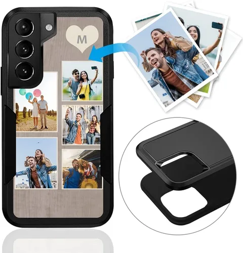 Vista 73 de Funda de teléfono personalizada para Galaxy S20 FE 5G, funda para teléfono multifoto, funda protectora resistente de doble capa a prueba de golpes