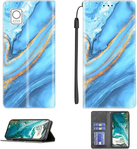 Vista 117 de Aroepurt Funda para UMIDIGI G1 Plus compatible con UMIDIGI G1 Plus Funda para teléfono Funda de piel sintética con función atril magnética CPT15