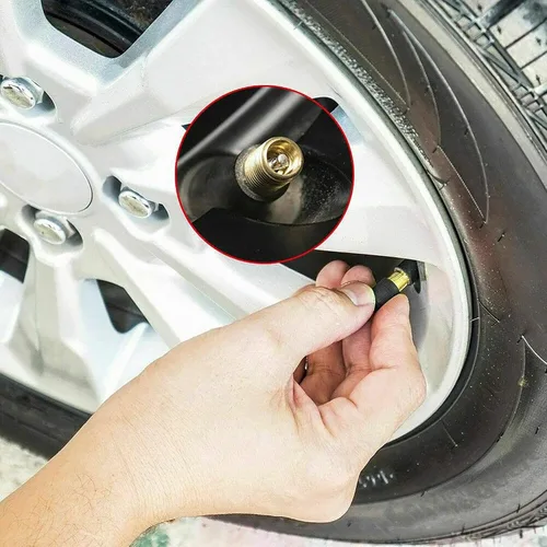 Vista 6 de Vástago de válvula de neumático TR413/TR414 - Válvulas de goma a presión, vástagos de válvula sin cámara para orificios de llanta de 0.453 pulgadas