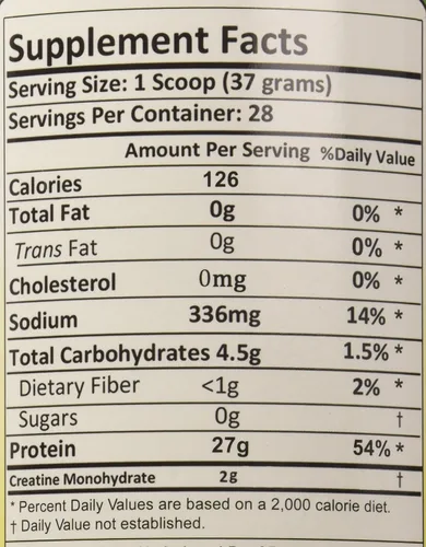 Vista 3 de Suplemento de proteína de res hidrolizada, chocolate, 2.3 libras