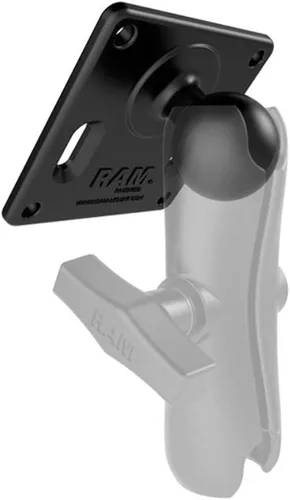 Vista 3 de RAM MOUNTS Placa de montaje VESA con bola de tamaño C de 1.5 pulgadas