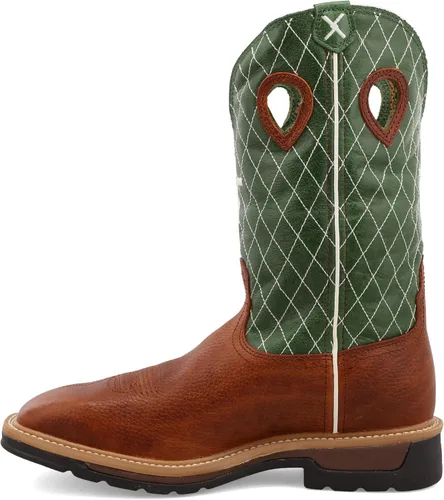 Vista 115 de Twisted X Botas Tech X para hombre de 12 pulgadas, botas occidentales casuales para hombre