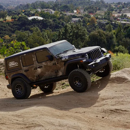 Vista 4 de Kit de protección de bisagra de puerta, compatible con Jeep Wrangler JL/JLU/Gladiator - 2 o 4 puertas (2019-2026. Cobertura para 5 puertas en total)