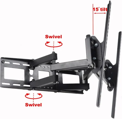 Vista 5 de VideoSecu Soporte de pared articulado para TV Sony XBR-43X830C KDL-48W600B XBR-49X830C KDL-50W800C XBR-55X850C XBR-55X900C KDL-55W800C XBR65X850C