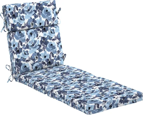 Vista 32 de ARDEN - Cojín para tumbona para exteriores, 21 x 72 pulgadas, resistente a la intemperie, a la lluvia y a la decoloración, para tumbona Aqua Leala