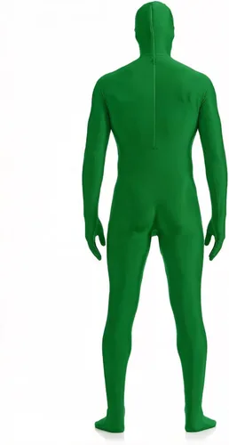 Vista 2 de Vsvo Greenman - Traje de cuerpo completo, color verde lima, Alien, S