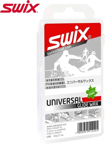 Vista 5 de Swix Universal - Cera de deslizamiento para esquís/tablas de snowboard, 60 g o 180 g