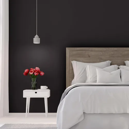 Vista 4 de Rust-Oleum 380228 Black Sure Color - Pintura interior + imprimación, semi-brillante, 1 galón