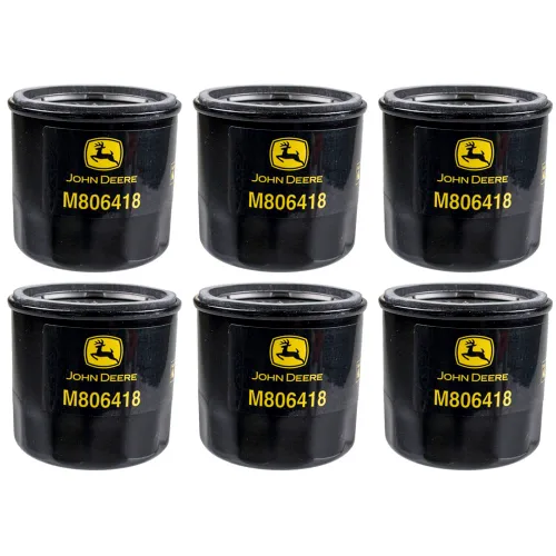 Vista 5 de John Deere Paquete de equipo original de tres filtros de aceite - M806418